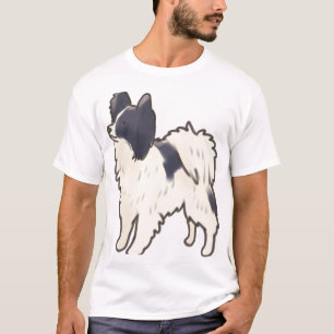 Papillon dog Delight � Süße Tier Art T-Shirt