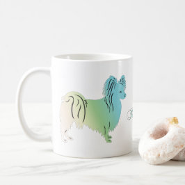 Papillon Dog Kaffeetasse
