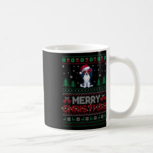 Papillon Dog liebt Weihnachtsmannmütze Weihnachtsb Kaffeetasse