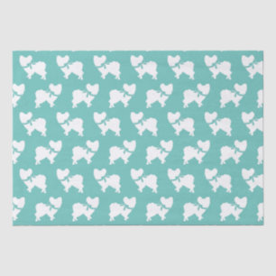 Papillon Dog Puppy Seidenpapier