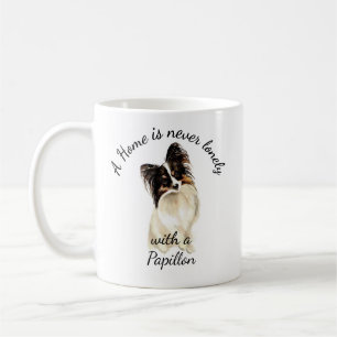 Papillon Dog Tier Kaffeetasse