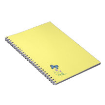Papillon et Carnet Fleur sauvage