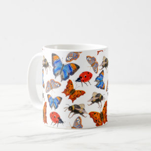 Papillon et Mug d'abeille