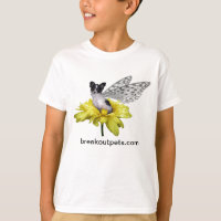 Papillon feenhafter Hund scherzt T - Shirt