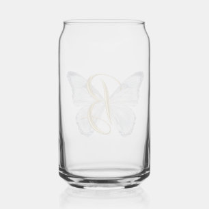 Papillon Floral Élégant Lettre B - Monog Artistiqu