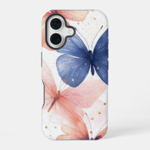 "Papillon Glow" – Wasserfarben-Schmetterling-Handy