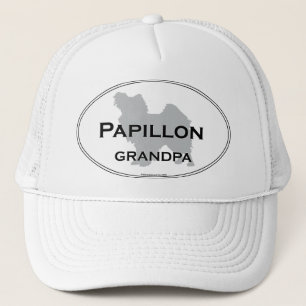 Papillon Großvater Truckerkappe