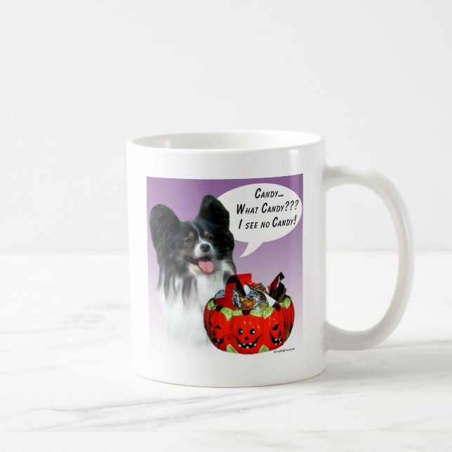 Papillon Halloween Candy Kaffeetasse (Rechts)