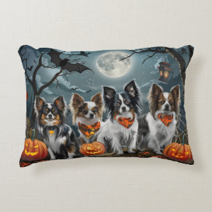 Papillon Halloween Spooky Dekokissen