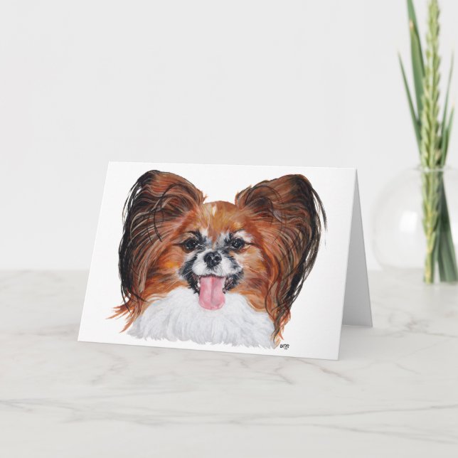 Papillon Head Study Karte (Vorderseite)