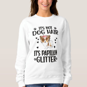 Papillon Hund Lover Geschenke Papillon Mama Hundeb Sweatshirt