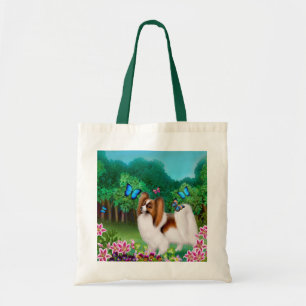 Papillon in der Garten-Taschen-Tasche Tragetasche
