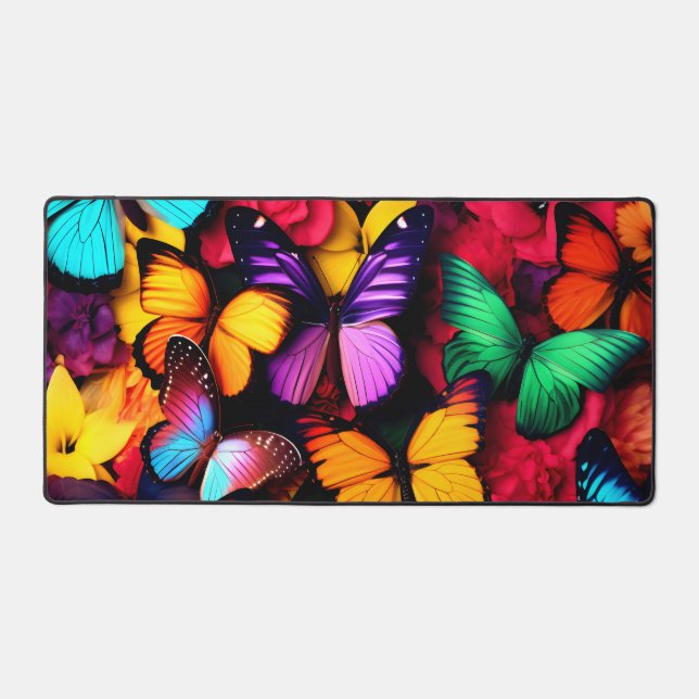 Papillon Kaleidescope Desk Mat (Recto)