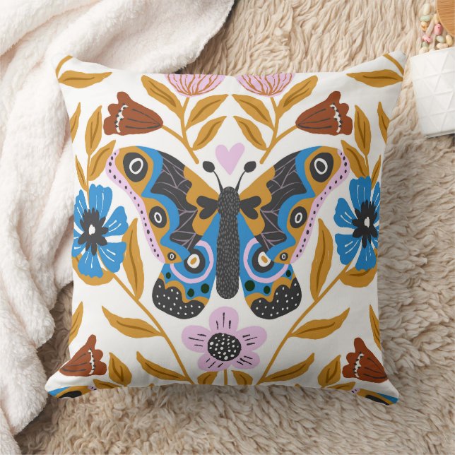 Papillon Kaleidoscope Kissen (Decke)