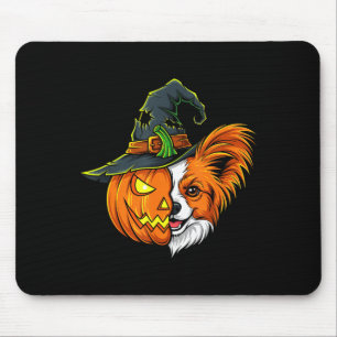 Papillon-Kürbis-Jack-O-Laterne-Halloween-Kinder-Mä Mousepad