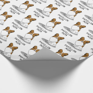 Papillon Mama Pap Mama (weiß & Einweg) Niedliche H Geschenkpapier
