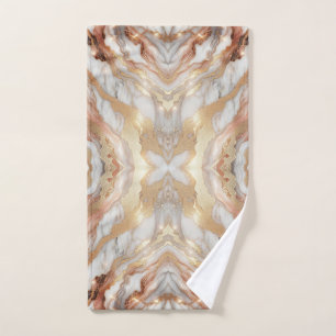 Papillon Marbre Tendance Luxueux Or Rose Glam