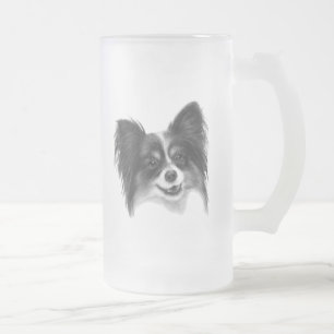Papillon Mattglas Bierglas
