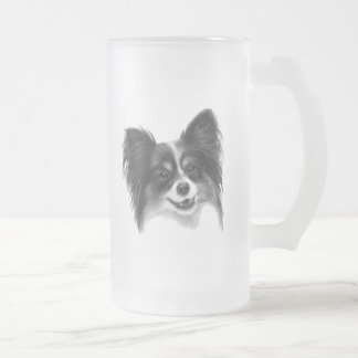 Papillon Mattglas Bierglas