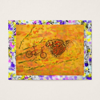 papillon monarque et goutte à vélo