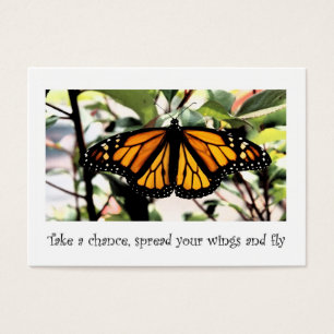 papillon monarque prendre une chance