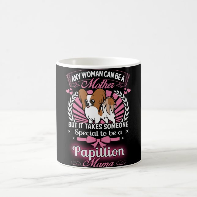Papillon Mutter Shirt Kaffeetasse (Mittel)