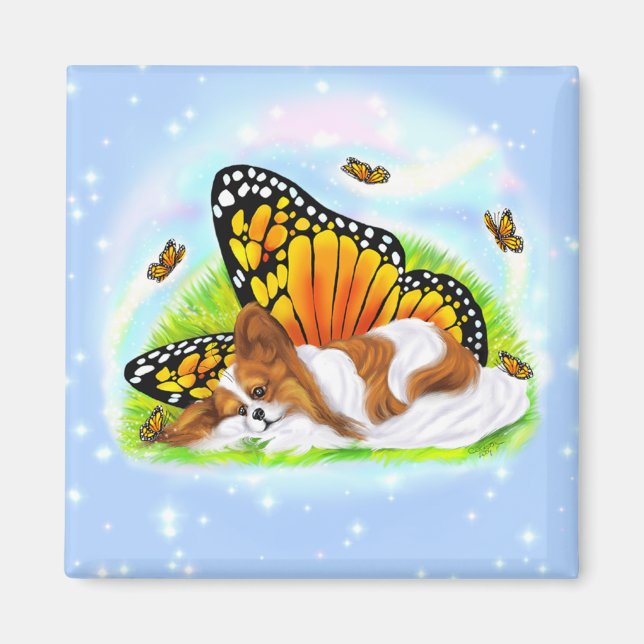 Papillon Mystical Monarch Magnet (Vorne)