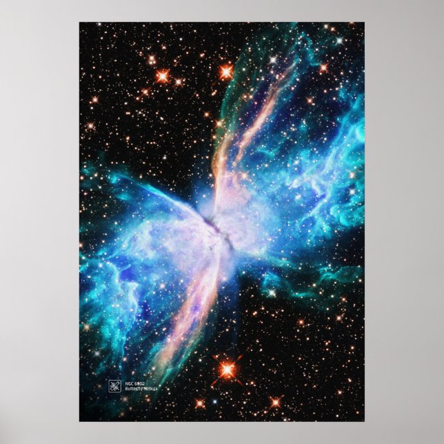 Papillon Nebula NGC 6302 - affiche (Devant)