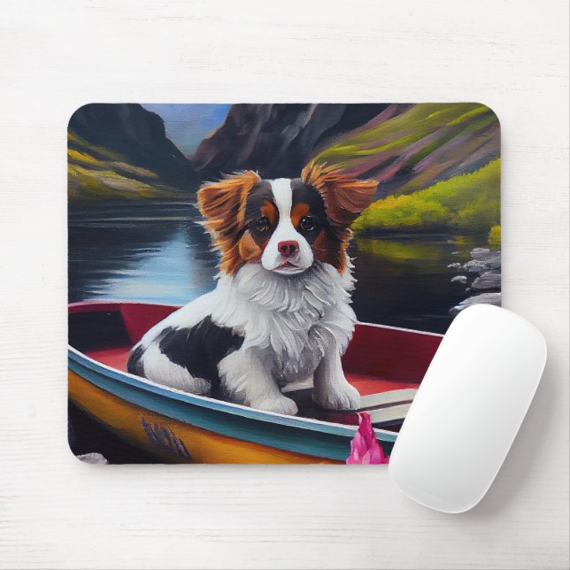 Papillon on a Paddle: Ein Landschaftliches Abenteu Mousepad (Mit Mouse)