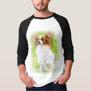 Papillon, Papillon, Papillon-Hunde, Papillon-Hund, T-Shirt