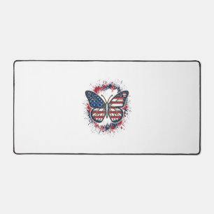 Papillon Patriotique Gravure Vintage Vector Design