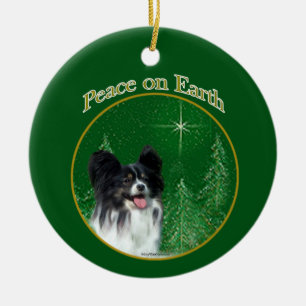Papillon Peace Keramik Ornament