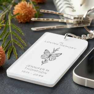 Papillon personnalisé en mémoire aimante