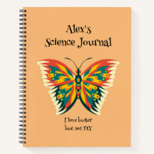 Papillon personnalisé, Journal des papillons color