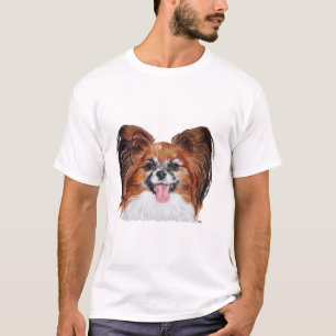 Papillon-Porträt T-Shirt
