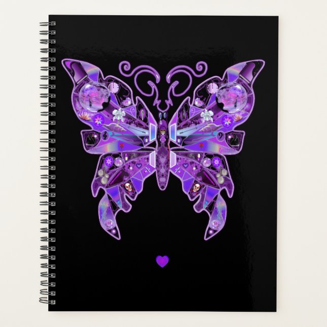 Papillon pourpre 31 (Devant)