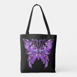 Papillon pourpre 31 Sac fourre-tout