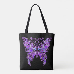 Papillon pourpre 31 Sac fourre-tout
