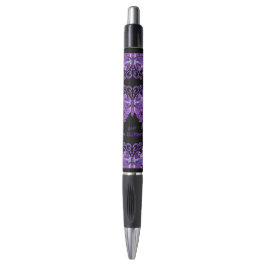 Papillon pourpre 31 Stylo