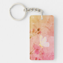 Papillon rose