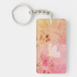 Papillon rose