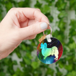 Papillon Schlüsselanhänger