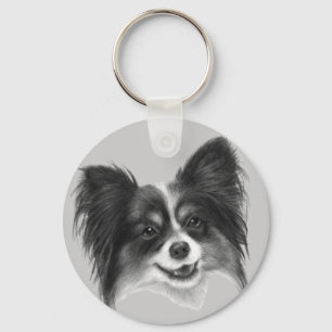 Papillon Schlüsselanhänger