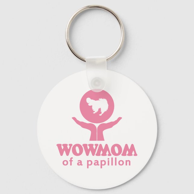 Papillon Schlüsselanhänger (Vorderseite)