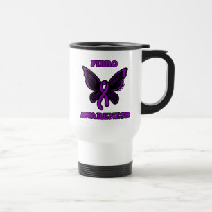 Papillon/Sensibilisation...Fibro Travel Mug