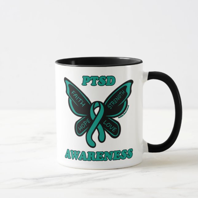 Papillon/sensibilisation...TSPT Mug (Droite)