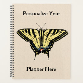 Papillon Southwestern jaune Swallowtail