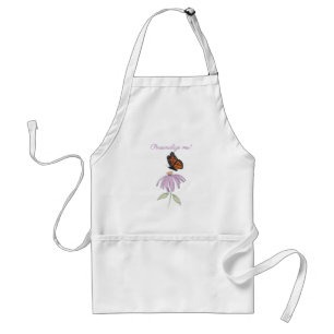 Papillon sur une fleur conique tablier standard