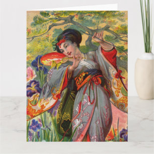 Papillon Touch Grande carte de voeux