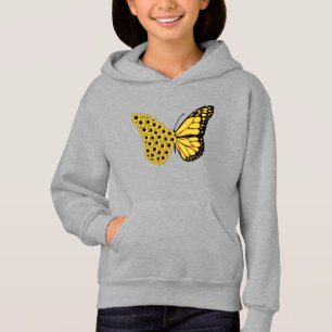 papillon tournesol vintage femme monarque